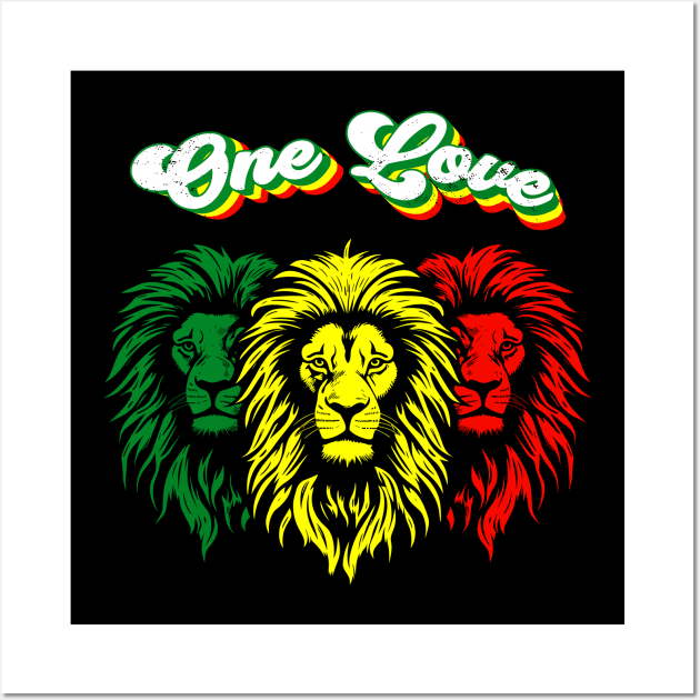 One Love Wall Art by Yopi